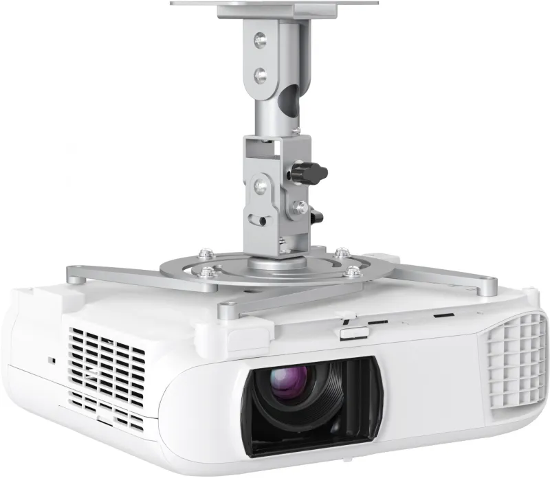 Кронштейн для проектора Cactus CS-VM-PR04-AL серебристый макс.22кг потолочный поворот и наклон