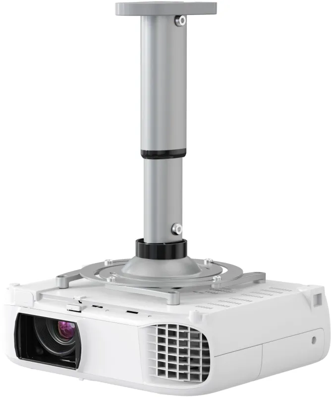 Кронштейн для проектора Cactus CS-VM-PR05M-AL серебристый макс.24кг потолочный поворот и наклон
