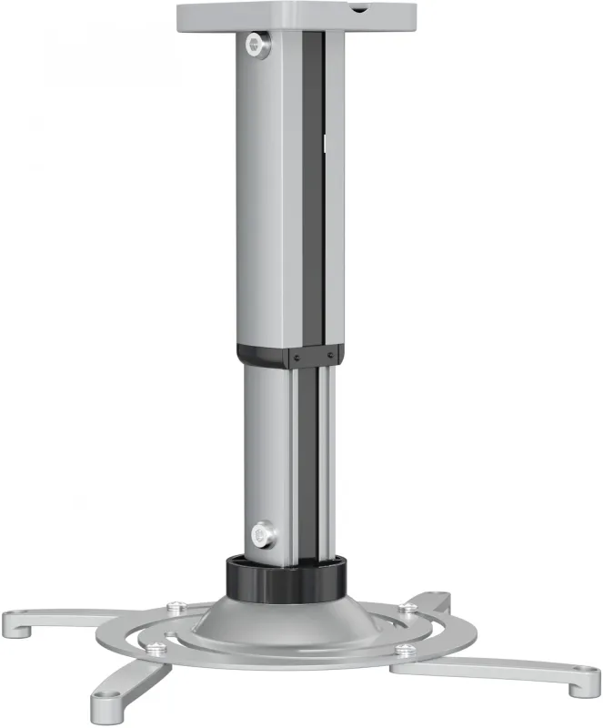 Кронштейн для проектора Cactus CS-VM-PR05M-AL серебристый макс.24кг потолочный поворот и наклон