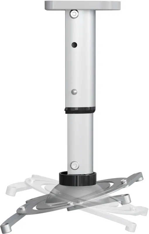 Кронштейн для проектора Cactus CS-VM-PR05M-AL серебристый макс.24кг потолочный поворот и наклон