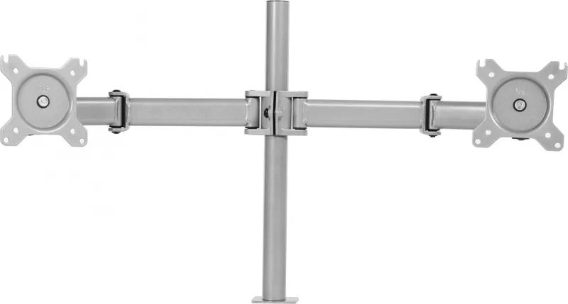 Кронштейн для мониторов Cactus CS-VM-D29-AL серебристый 13"-27" макс.8кг настольный поворот и наклон