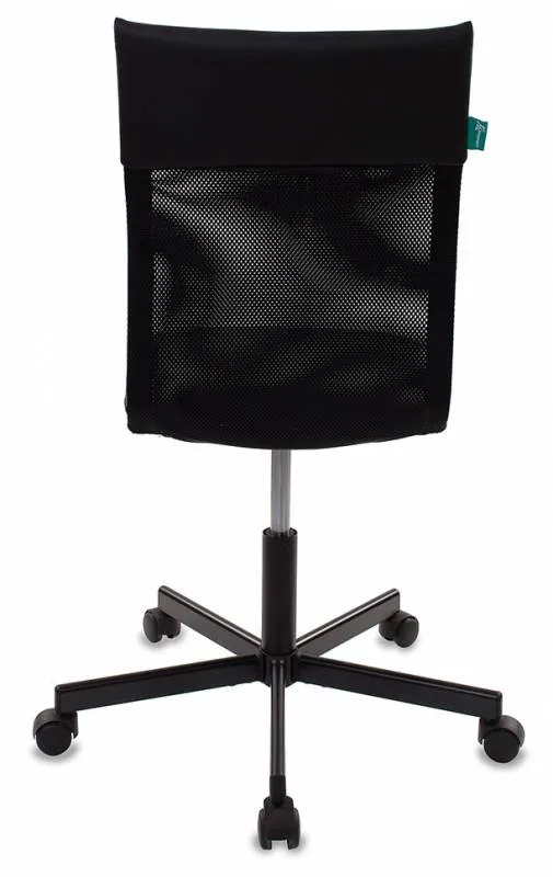Кресло Бюрократ CH-1399 черный Leather Black эко.кожа/сетка крестов. металл