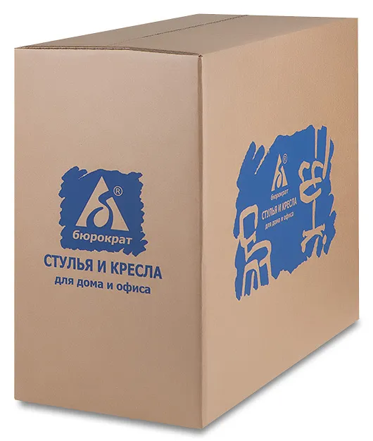 Кресло руководителя Бюрократ _DAO белый кожа крестов. алюминий