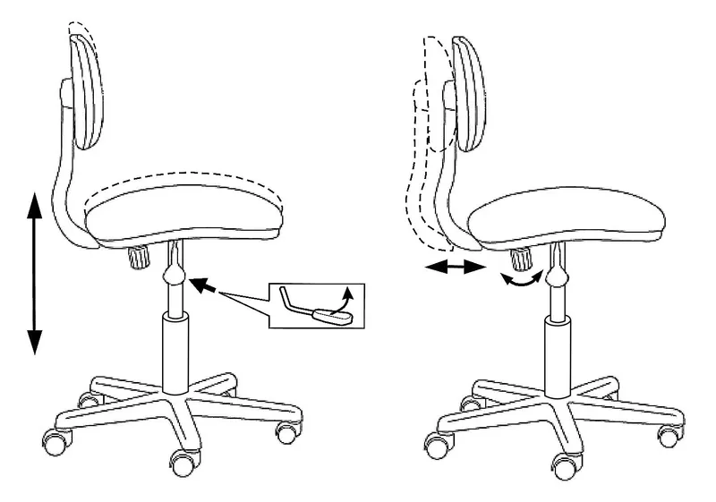 Кресло Бюрократ CH-1201NX бордовый 15-11 крестов. пластик