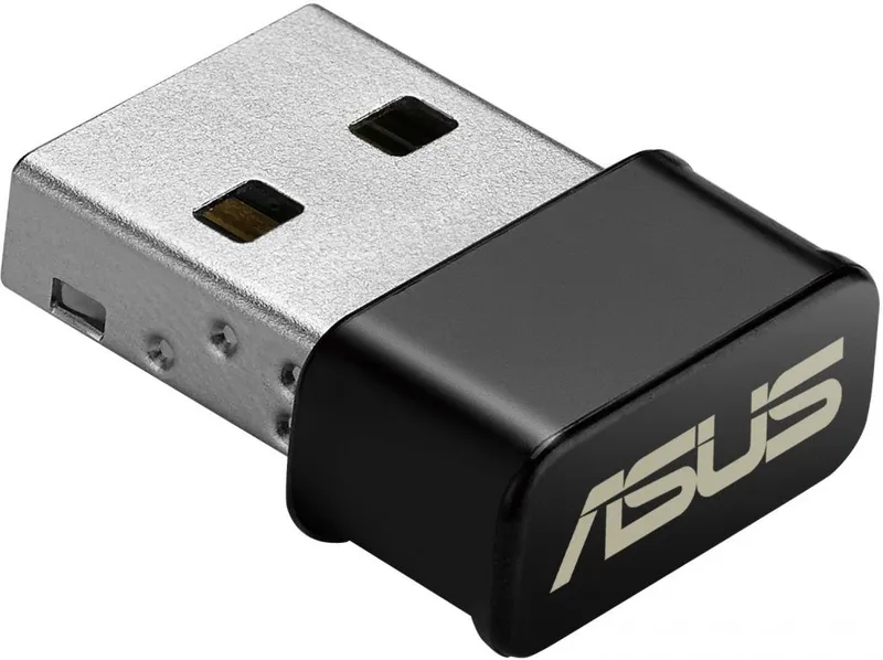 Адаптер ASUS USB-AC53 // WI-FI 802.11ac, 300 + 867 Mbps USB Adapter ; 90IG03P0-BM0R10, 3 year