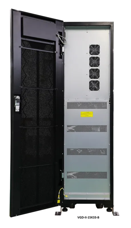 Powercom Vanguard-II 33, 15kVA/15kW; 400V in/out, without batteries