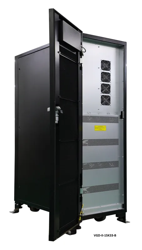 Powercom Vanguard-II 33, 15kVA/15kW; 400V in/out, without batteries