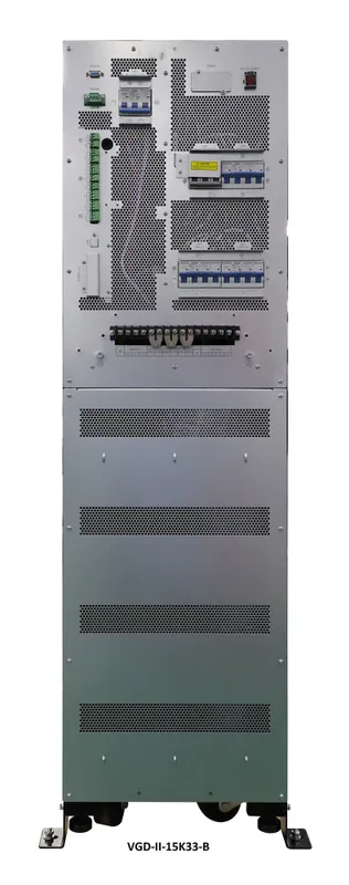 Powercom Vanguard-II 33, 15kVA/15kW; 400V in/out, without batteries
