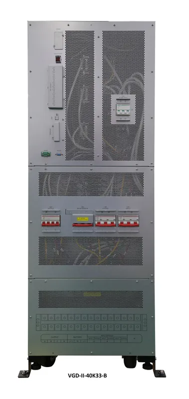 Источник бесперебойного питания Powercom VGD-II-40K33 40000Вт 40000ВА черный