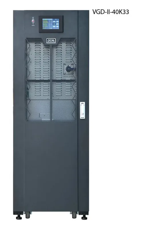 Источник бесперебойного питания Powercom VGD-II-40K33 40000Вт 40000ВА черный