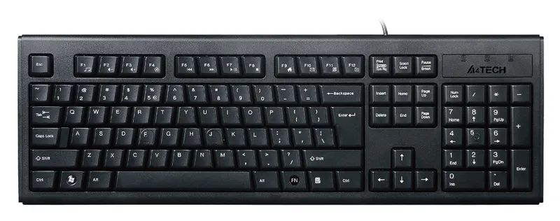 Клавиатура + мышь A4Tech KRS-8372 клав:черный мышь:черный USB