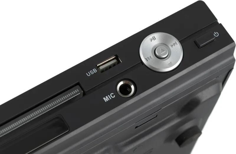 Плеер DVD Hyundai H-DVD200 черный Караоке ПДУ