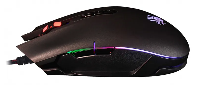 Мышь A4Tech Bloody Q80 черный оптическая (6200dpi) USB (8but)