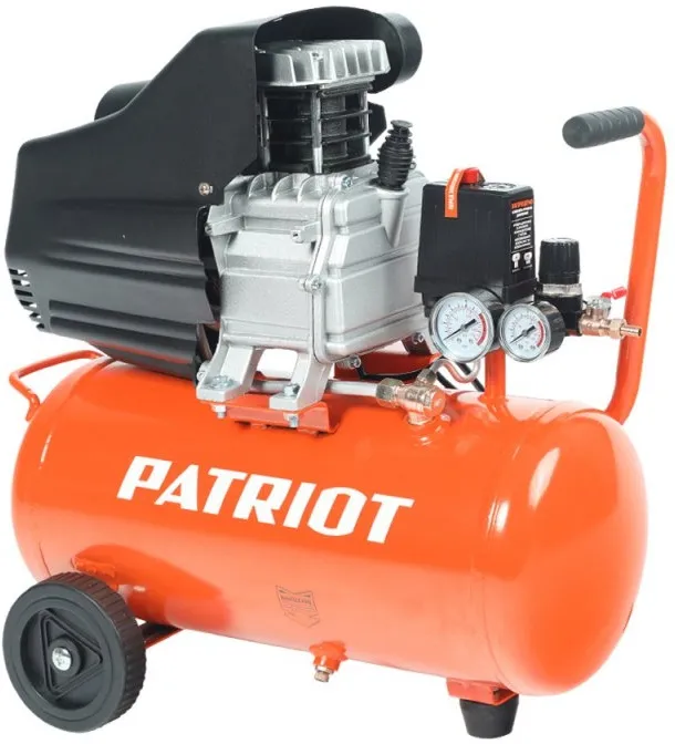 Компрессор поршневой Patriot EURO 24/240 масляный 240л/мин 24л 1500Вт оранжевый