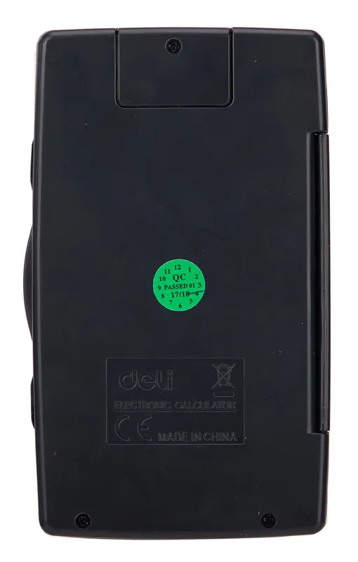 Калькулятор научный Deli E1711 черный 8+2-разр.