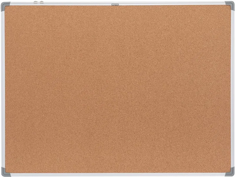 Доска пробковая Deli E39054 пробка 90x120см алюминиевая рама