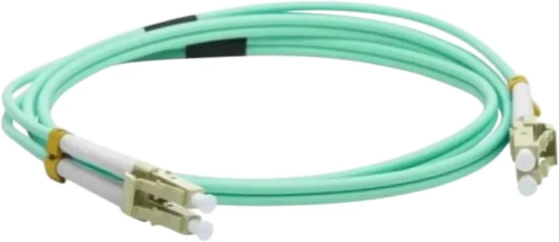 Патч-корд Lanmaster LAN-2LC-2LC/OM3-1.0 2x50/125 OM3 LC дуплекс-LC дуплекс 1м LSZH голубой