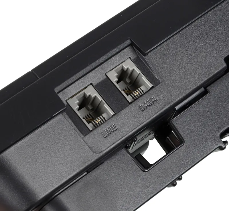 Телефон проводной Panasonic KX-TS2358RUB черный