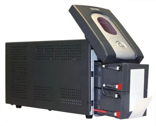 Powercom Back-UPS IMPERIAL, Line-Interactive, 1025VA/615W, Tower, 6*IEC320-C13 (2 surge & 4 batt), LCD, USB (507310)