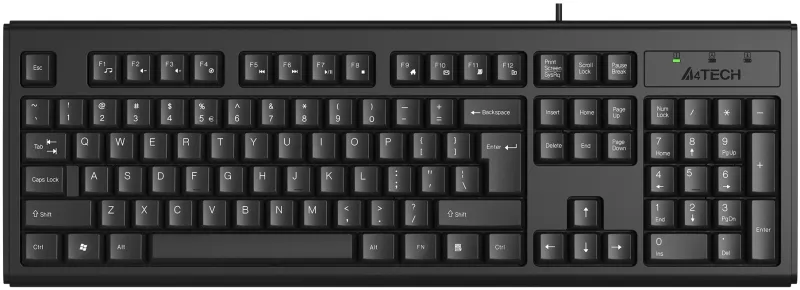 Клавиатура A4Tech KR-83 черный USB