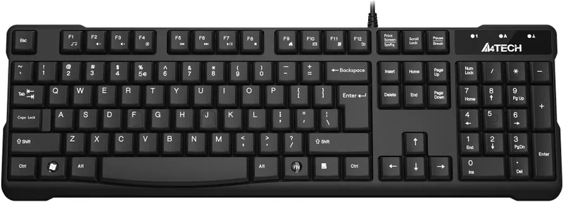 Клавиатура A4Tech KR-750 черный USB