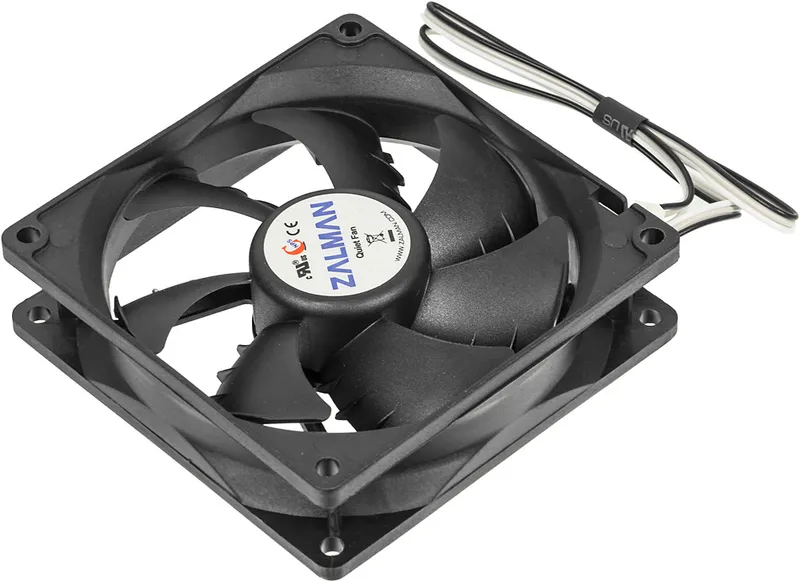 Вентилятор для корпуса ZALMAN ZM-F2 PLUS (SF), 92x92x25mm, 3-PIN, 1500 RPM, 20-23DBA, LONG LIFE BEARING