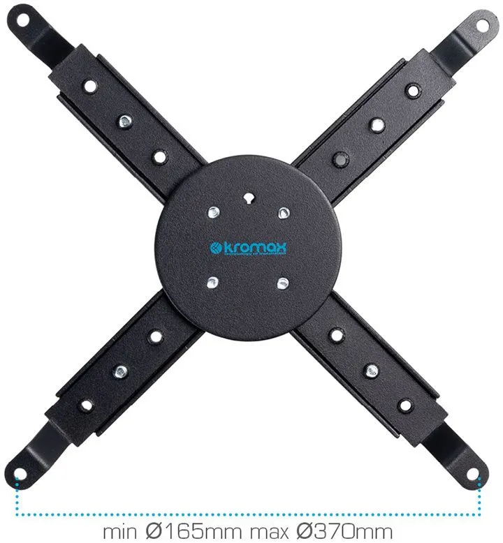 Кронштейн для проектора Kromax PROJECTOR-100 серый макс.20кг потолочный наклон