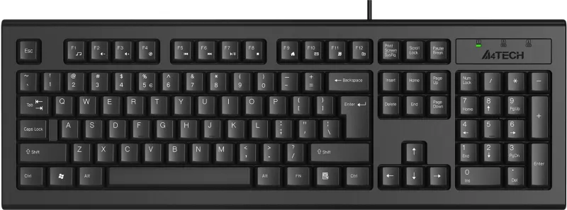 Клавиатура A4Tech KR-85 черный USB