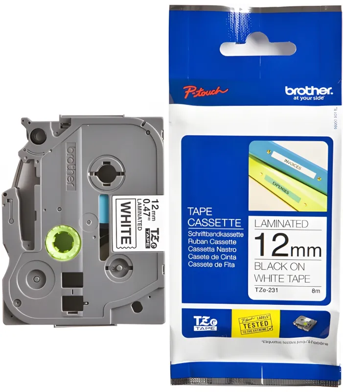 Картридж ленточный Brother TZE231 для Brother P-Touch