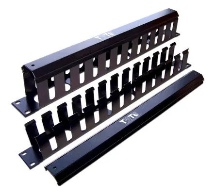 Органайзер Кабельный органайзер 19" c крышкой, 1U