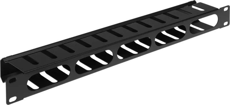 Органайзер Кабельный органайзер 19" c крышкой, 1U