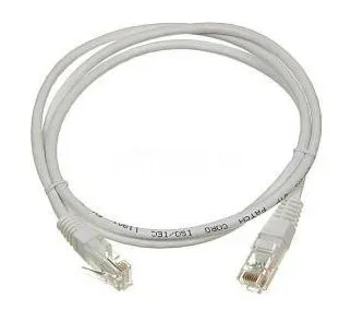 Патч-корд Lanmaster TWT-45-45-1.0-WH UTP RJ-45 вил.-вилка RJ-45 кат.5E 1м белый ПВХ (уп.:1шт)