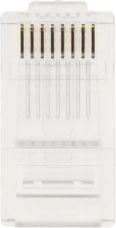 Коннектор RJ45 UTP 8P8C, универсальный, cat.5e, 100 шт.
