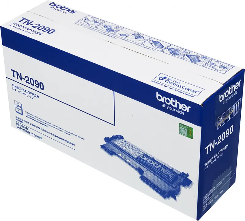 Картридж Brother TN-2090 Тонер-картридж для HL-2132R/DCP-7057R/7057WR (1000 стр.)