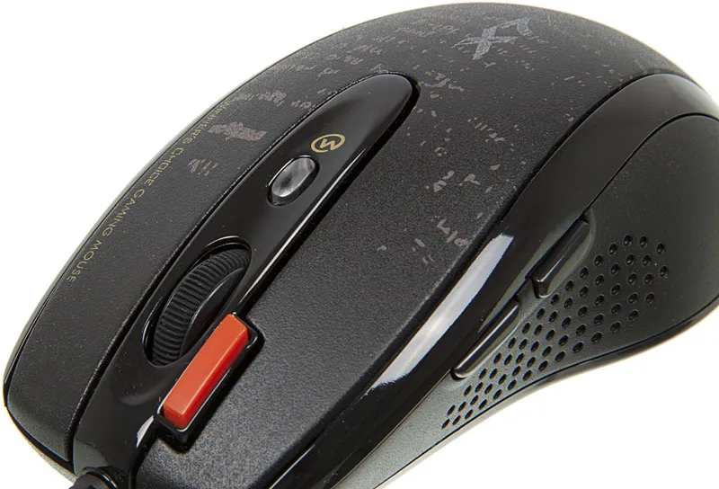 Мышь A4Tech V-Track F5 черный/рисунок оптическая (3000dpi) USB (6but)