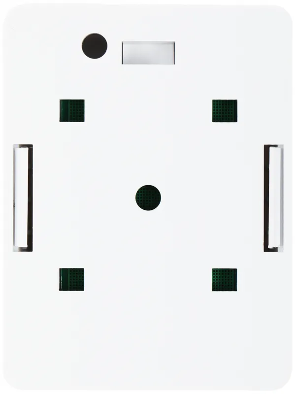Настенная розетка, 1 порт RJ-45 категории 5е, UTP, белая