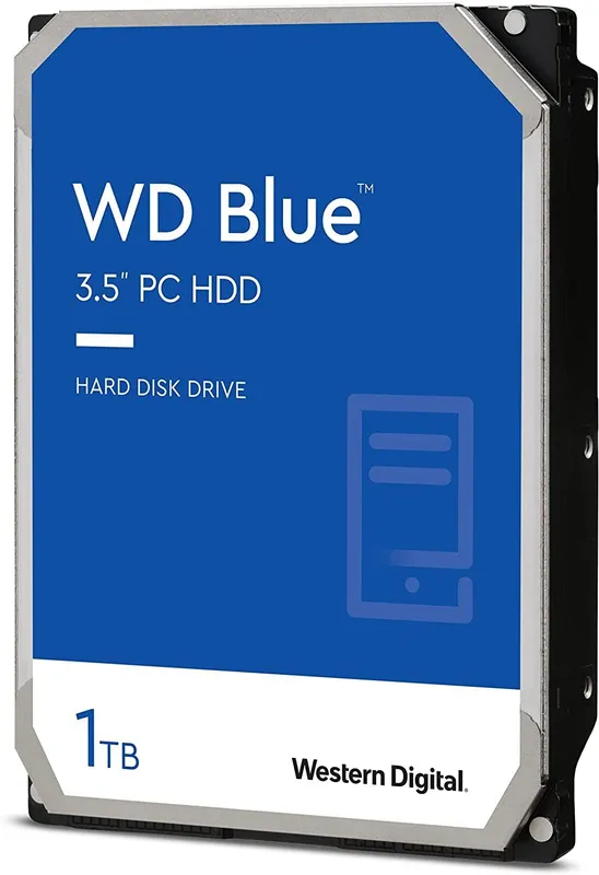 Жесткий диск WD SATA-III 1Tb WD10EZEX Desktop Caviar Blue (7200rpm) 64Mb 3.5"