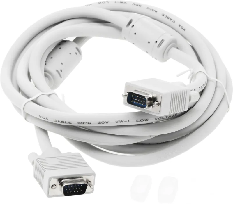 Кабель VGA (m) VGA (m) 3м феррит.кольца