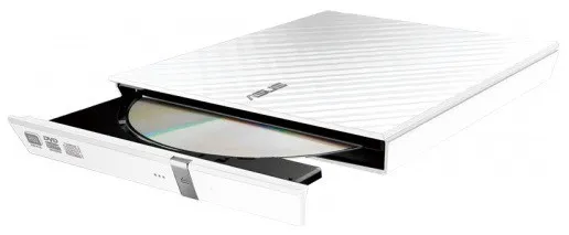Привод DVD-RW Asus SDRW-08D2S-U LITE/WHT/G/AS белый USB внешний RTL