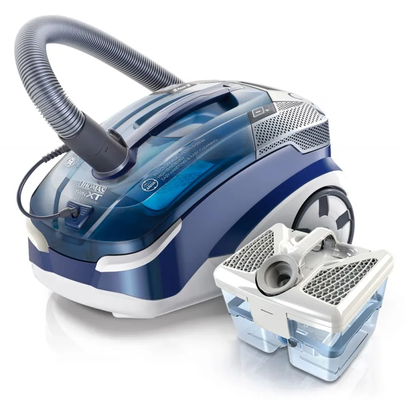 Пылесос моющий Thomas Twin XT 1700Вт синий/серебристый