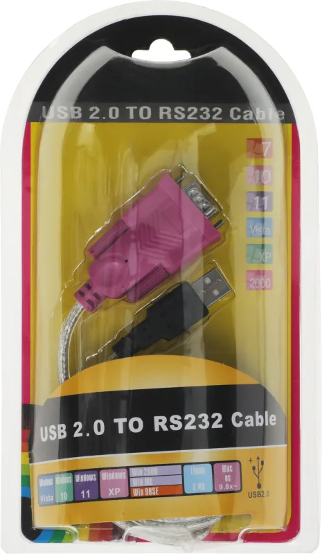 Кабель USB A(m) COM 9pin (m) 1.2м