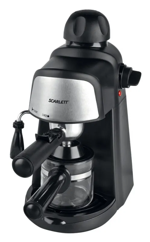 Кофеварка рожковая Scarlett SC-037 800Вт черный