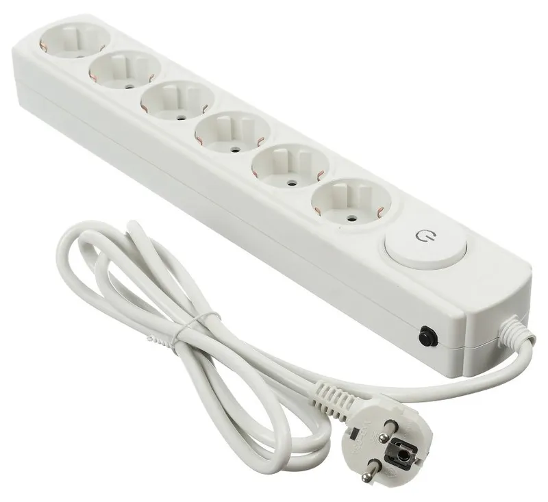 Сетевой фильтр Ippon BK252 5м (6 розеток) черный (коробка)