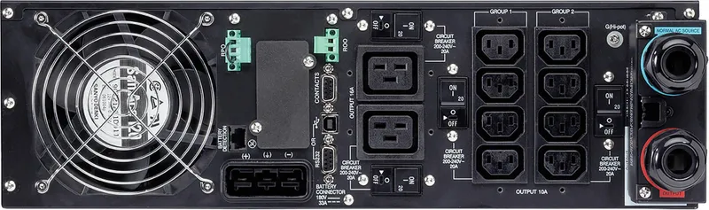 Источник бесперебойного питания Eaton 9SX 5000i RT3U 4500Вт 5000ВА черный
