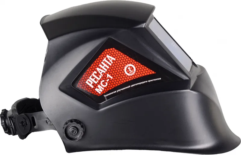 Маска сварщика Ресанта МС-1 филь.:хамел. кл.:1/1/1/2 см.экр.92x42мм черный (65/13)