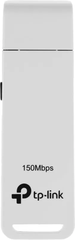 Сетевой адаптер TP-Link TL-WN727N, N150 Wi-Fi USB адаптер, до 150 Мбит/с на 2,4 ГГц, USB 2.0, кнопка WPS