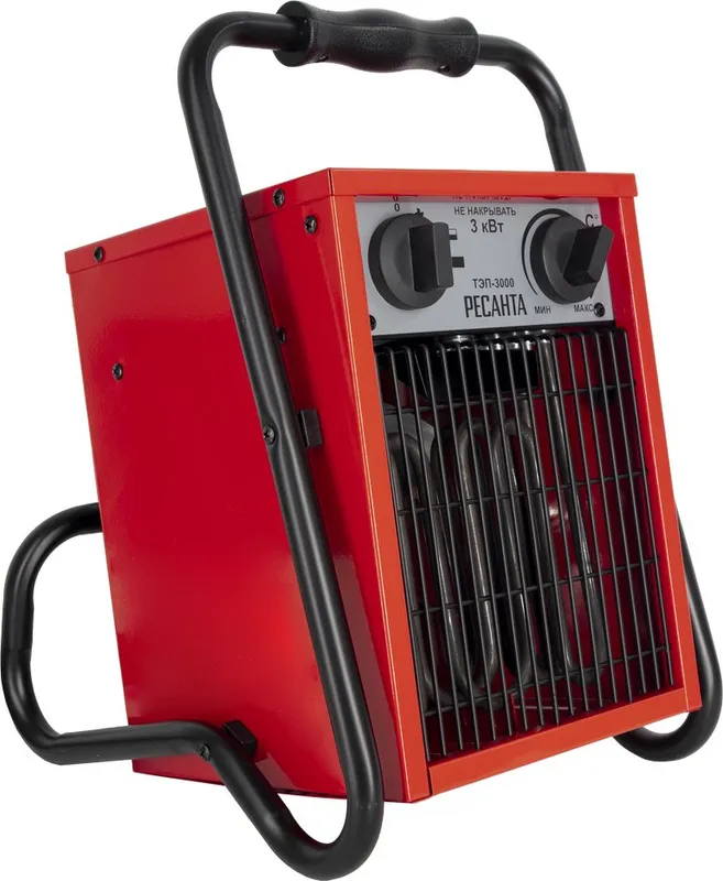 Тепловая пушка электрическая Ресанта ТЭП-3000 3000Вт красный