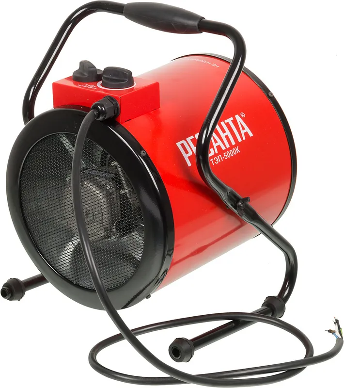 Тепловая пушка электрическая Ресанта ТЭП-5000К 5000Вт красный