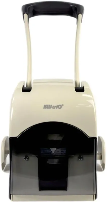 Дырокол Kw-Trio Lever-Tech HD 9556 макс.:200лист. металл серый отв.:2 с линейкой