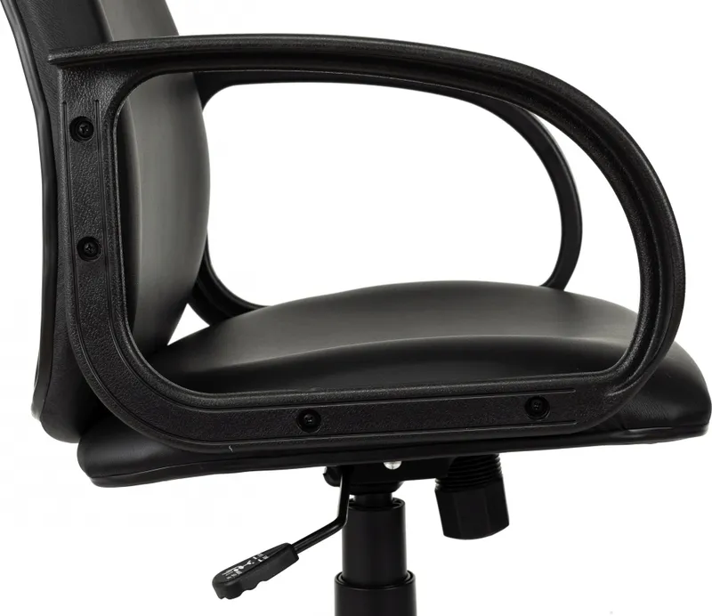 Кресло руководителя Бюрократ CH-808AXSN черный Or-16 эко.кожа крестов. пластик